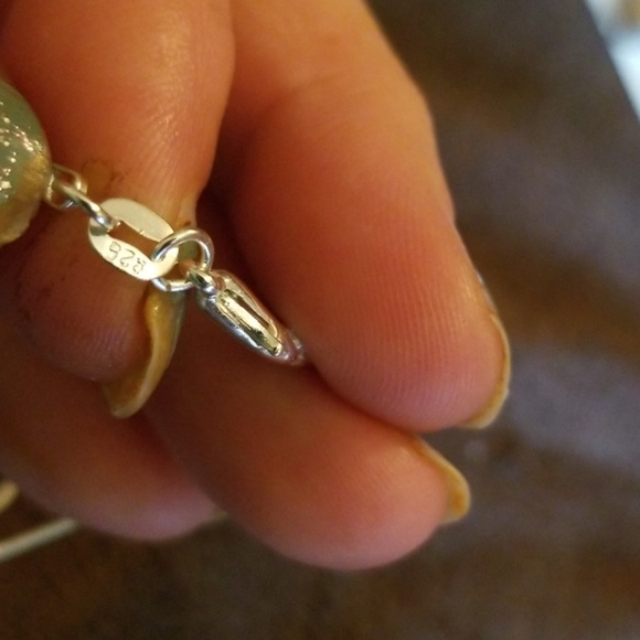 Sterling Silver Chain And Charm. - Picture 7 of 8